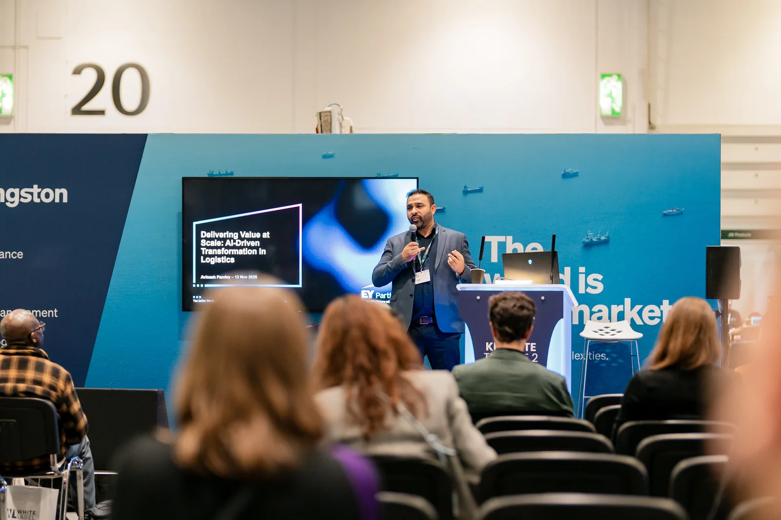 Sami's Studio — Industry Keynotes, London corporate photography